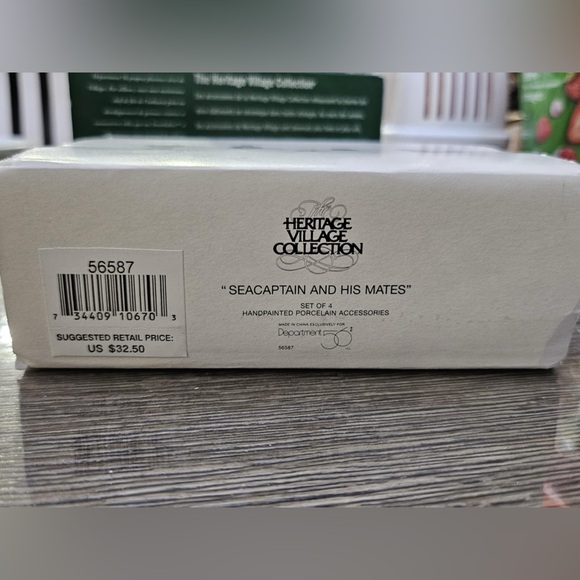 Department 56 Sea Captain & His Mates - Picture 3 of 6